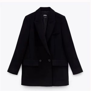 Zara double breasted classic blazer